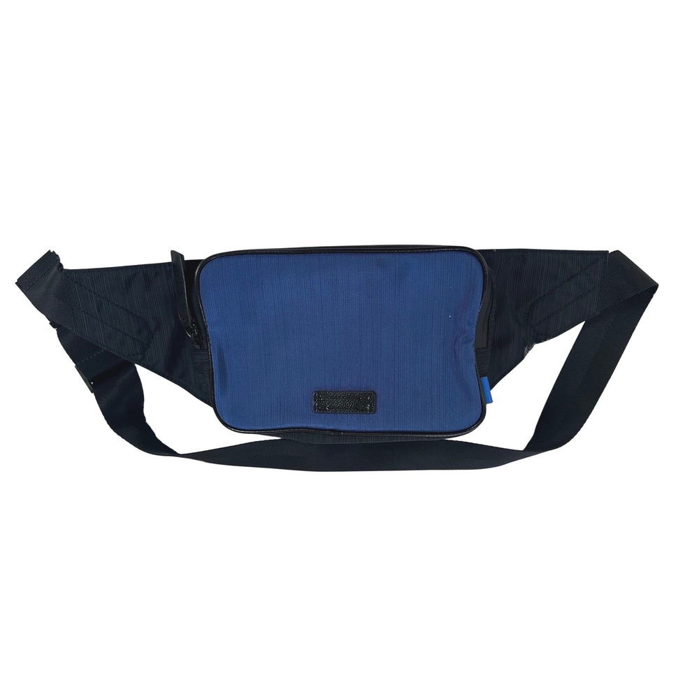 Uri Minkoff Blue Black Belt Bag Fanny Pack Waist Bag